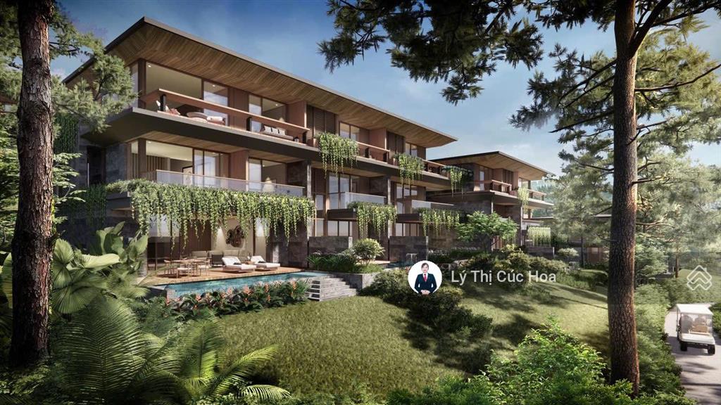 Biệt thự rừng giá 15,8 tỷ sở hữu bể bơi riêng quàn thể intercon residen núi rừng đầu tiên ck 16%