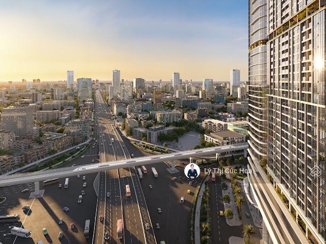 (độc quyền)căn góc 2pn giá 10,8 tỷ diện tích 75,3m2, view ngã tư phạm hùng, toà sun feliza cầu giấy