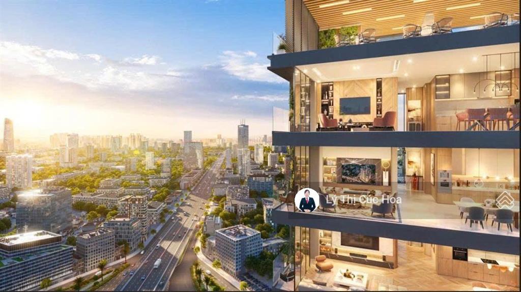 (độc quyền)căn góc 2pn giá 10,8 tỷ diện tích 75,3m2, view ngã tư phạm hùng, toà sun feliza cầu giấy