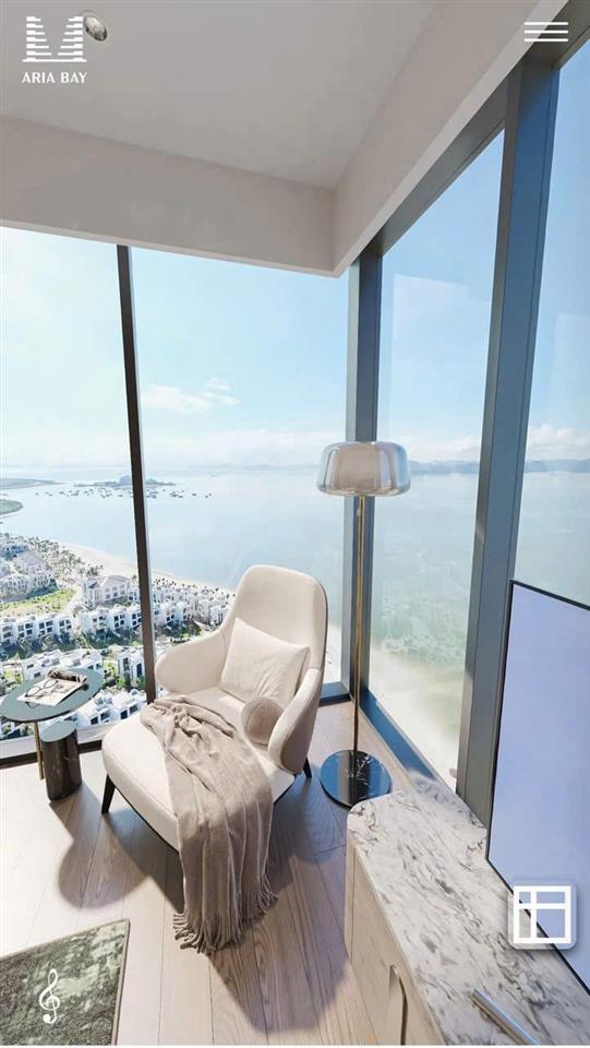 Chính chủ gửi bán studio mặt biển m1712 giá siêu tốt 2,7 tỷ full giá ký hđmb aria bay hạ long