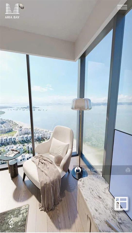 Chính chủ gửi bán studio mặt biển m1712 giá siêu tốt 2,7 tỷ full giá ký hđmb aria bay hạ long