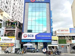 Tòa nhà góc 2mt  số 345 võ văn tần q3 | 9x15m | 5 tầng | hđt 150tr/tháng |