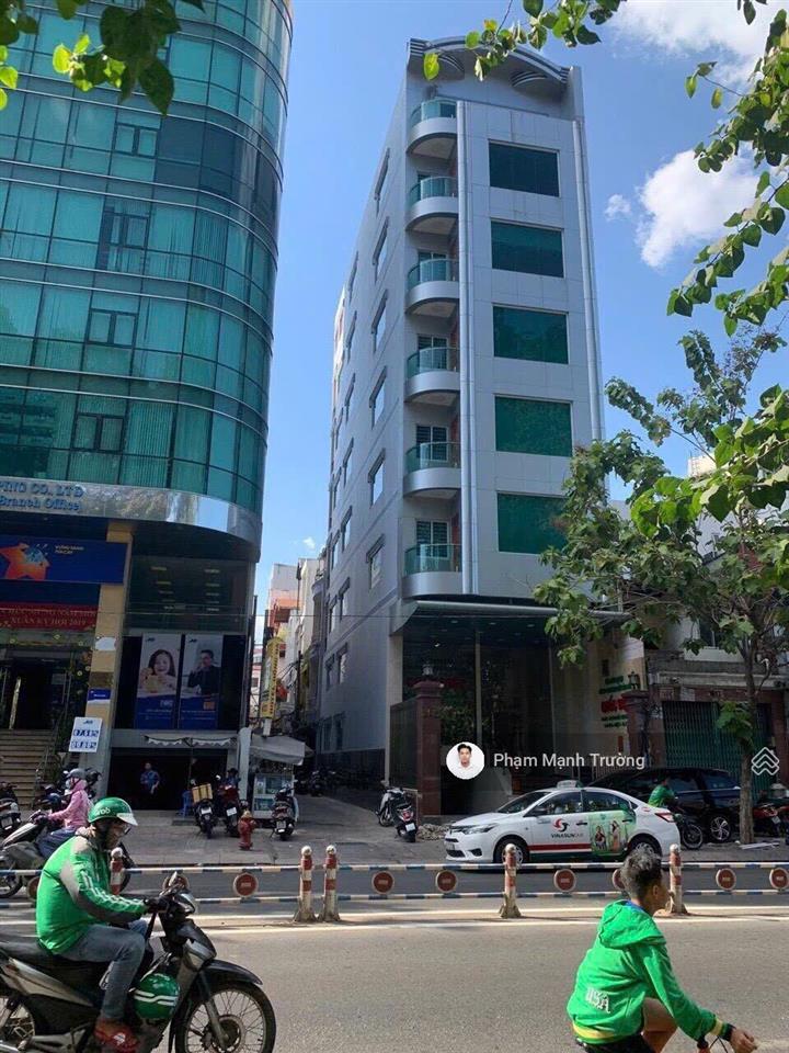 Tòa nhà góc 2mt  số 192 đinh tiên hoàng | 8,2x21m | hầm 6 tầng | hđt 235 triệu / tháng |