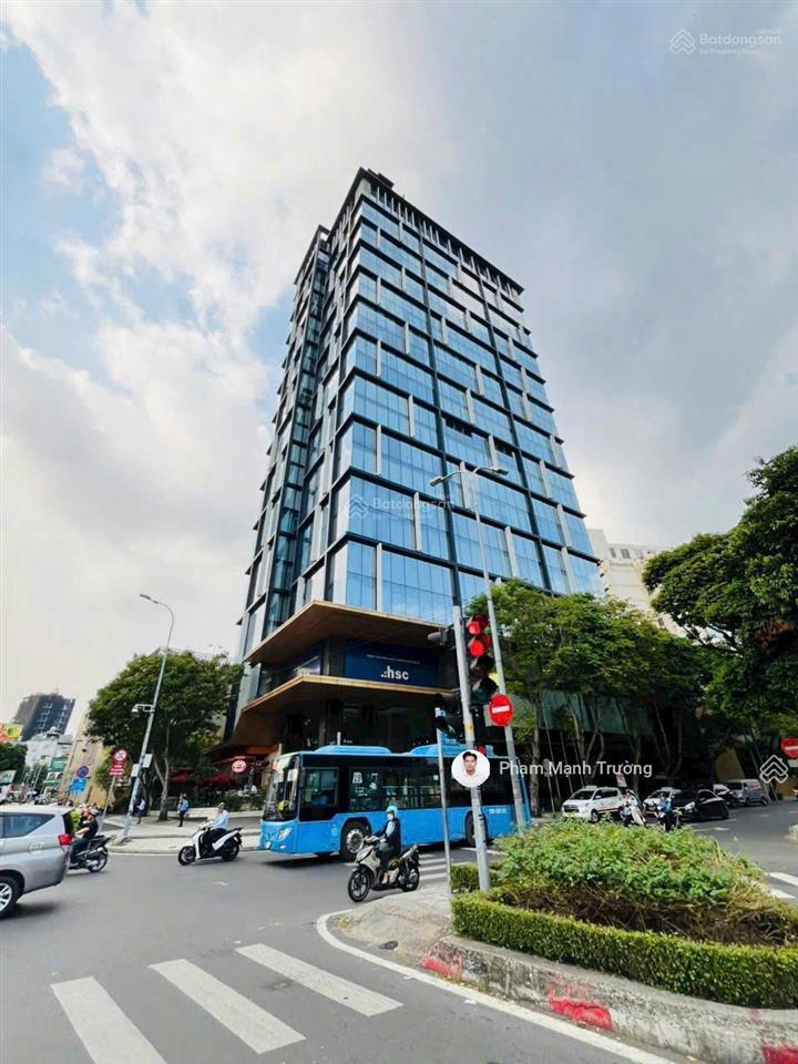 Cao ốc góc 2mt bến bạch đằng  tôn đức thắng q1 | 10.2x32m | hầm 15 tầng | hđt 1,5 tỷ/th