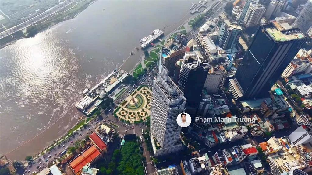 Cao ốc góc 2mt bến bạch đằng  tôn đức thắng q1 | 10.2x32m | hầm 15 tầng | hđt 1,5 tỷ/th