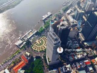 Cao ốc góc 2mt bến bạch đằng  tôn đức thắng q1 | 10.2x32m | hầm 15 tầng | hđt 1,5 tỷ/th