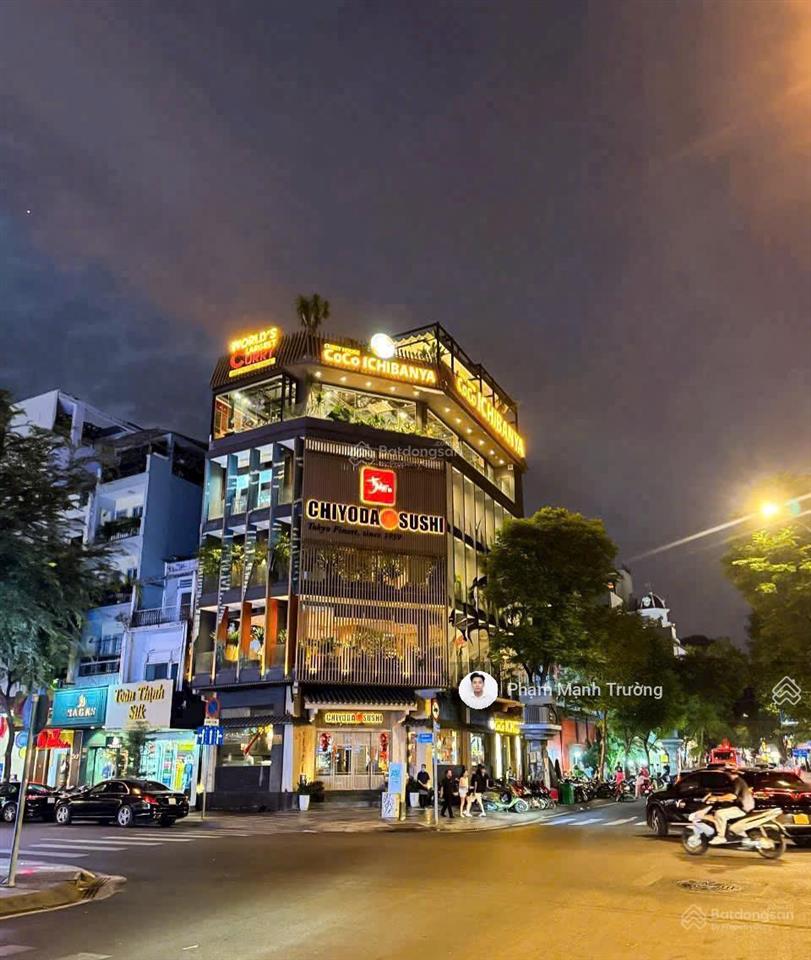 Bến nghé! góc 2mt pasteur, q1 | 8.5 x 29m | hđt 350tr/tháng | giá tốt 130 tỷ