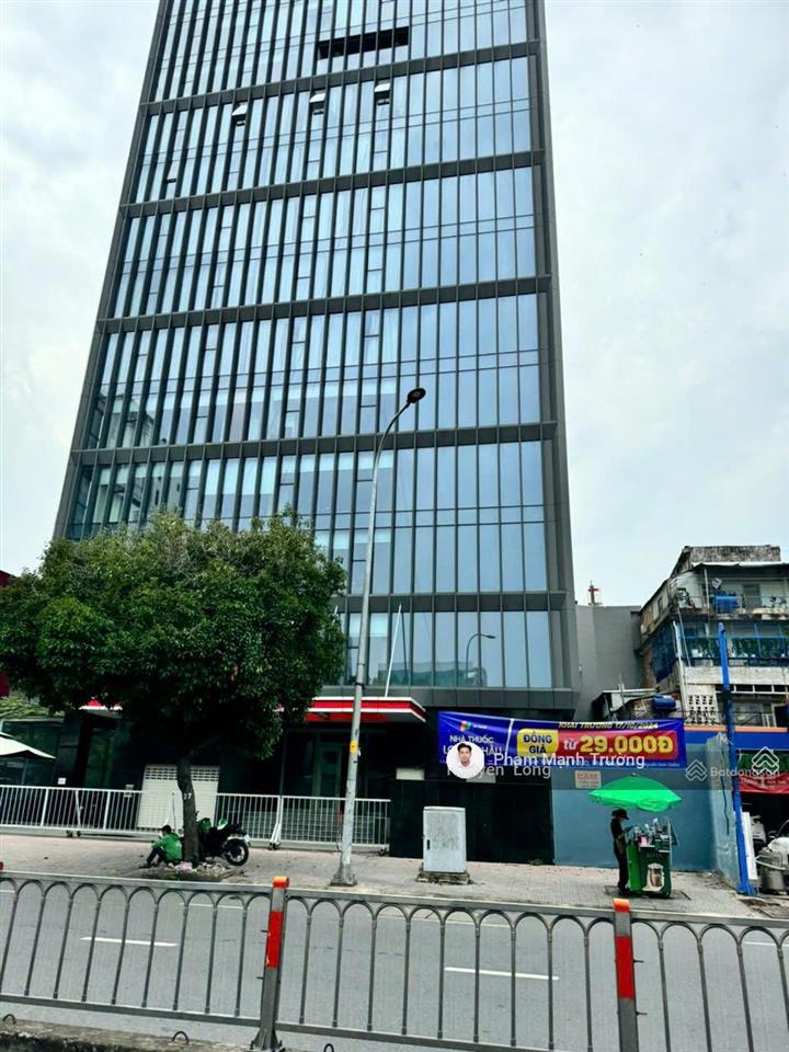 Cao ốc vp  số 123 hai bà trưng q1 | 21 x 33m | hầm & 10 tầng | hđt 1,5 tỷ / tháng