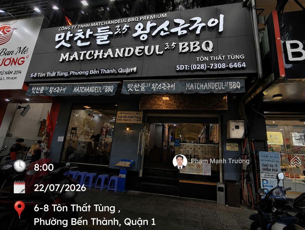 Cặp hoa hậu! mt tôn thất tùng  bến thành q1 | 8x20m | 4 tầng | hđt 350 triệu/tháng