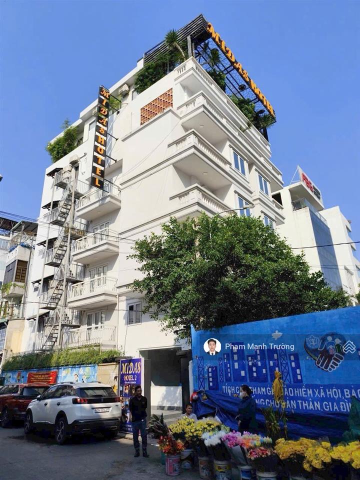 Bán khách sạn  góc 2mt nguyễn văn trỗi! 14x19m | hầm 5 tầng | hđt 200 triệu/tháng | giá 90 tỷ