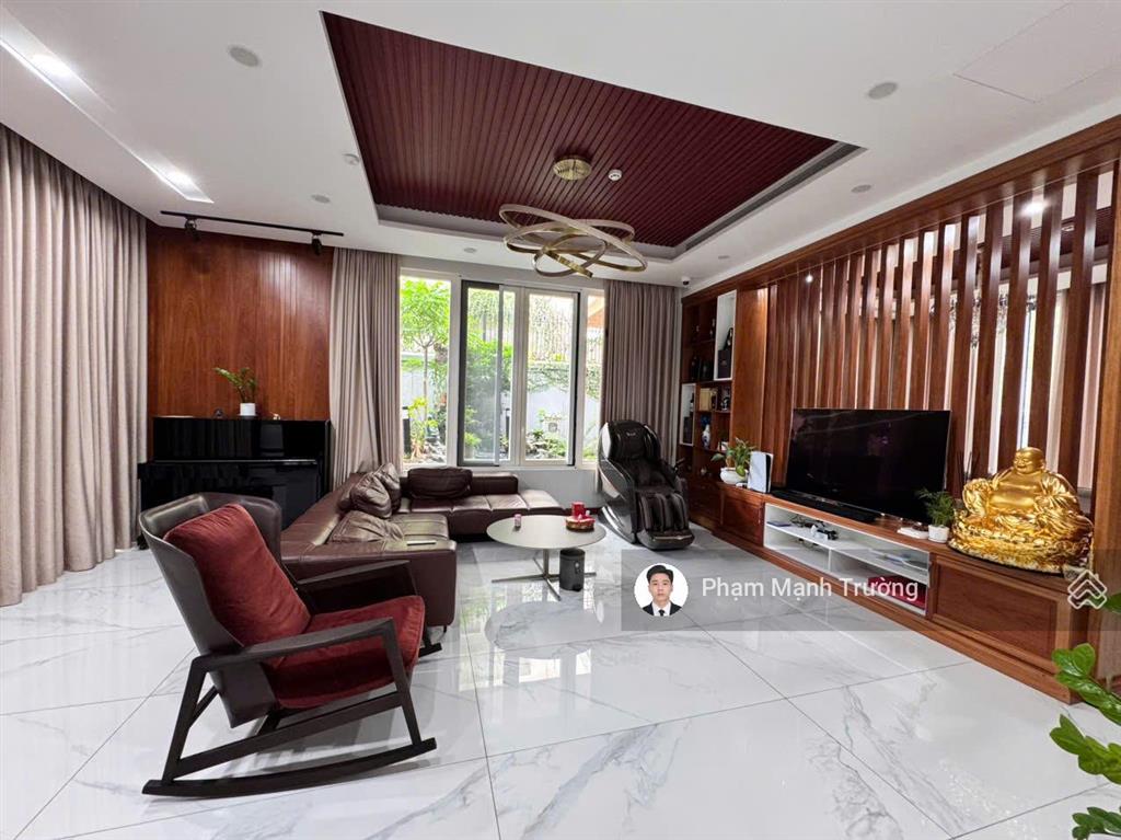 Biệt thự sala đại quang minh  nguyễn cơ thạch! 17x19m | hầm 3 tầng + thang máy |