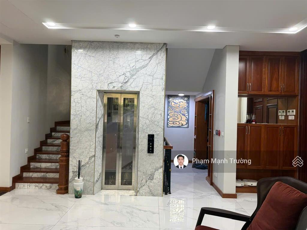 Biệt thự sala đại quang minh  nguyễn cơ thạch! 17x19m | hầm 3 tầng + thang máy |
