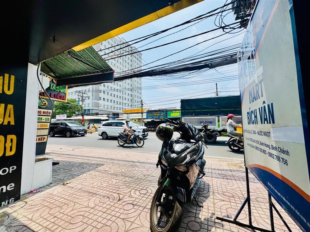 Bán nhà mặt tiền ql 50, 111m2, giáp bến xe q8, tạ quang bửu, ngang lớn 4.6m nở hậu tài lộc,7.5 tỷ