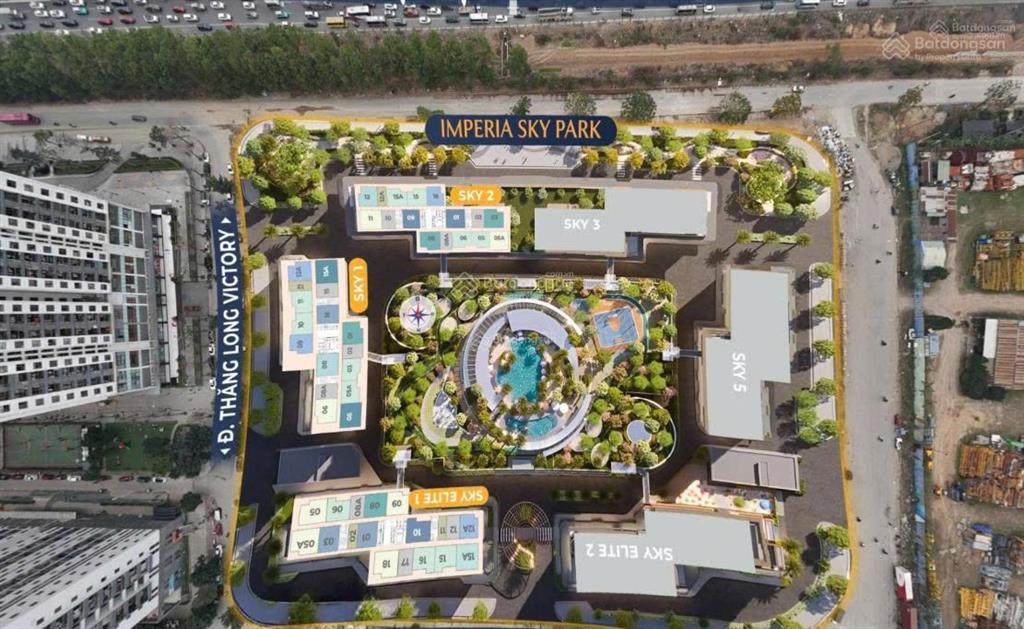 Căn hộ 2pn giá rẻ imperia sky park, bể bơi nước nóng, 7 tầng đỗ xe, gần vinhomes smart city