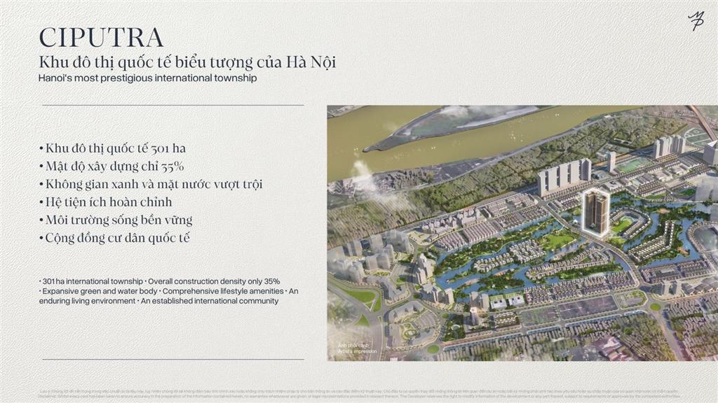Maison privée ciputra căn giá tốt hơn 10%. căn hộ flagship cđt capitaland với thang máy riêng
