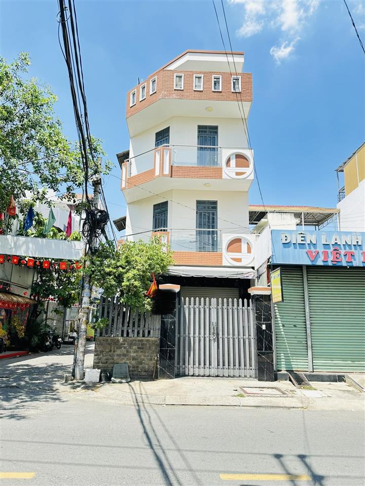 [bhh  bình tân]  75m2 (5x15)  4pn, 5wc  lô góc 2 mặt tiền 10m, chỉ 9 tỏi 8 tl