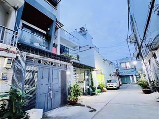 [bhh  bình tân] 90m2 3 tầng  5pn  hẻm 6m thông  chỉ 9 tỏi 7 tl