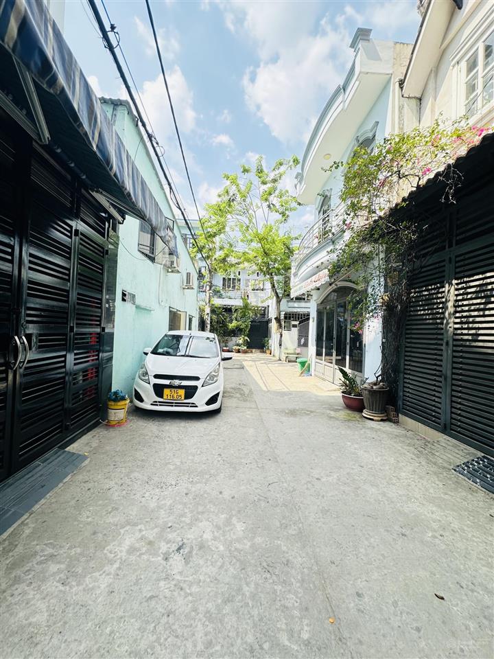 [bhh  bình tân]  74m2 (4x18.5) 3 tầng btct, hẻm 7m xe hơi thông  chỉ 8 tỏi 45 tl