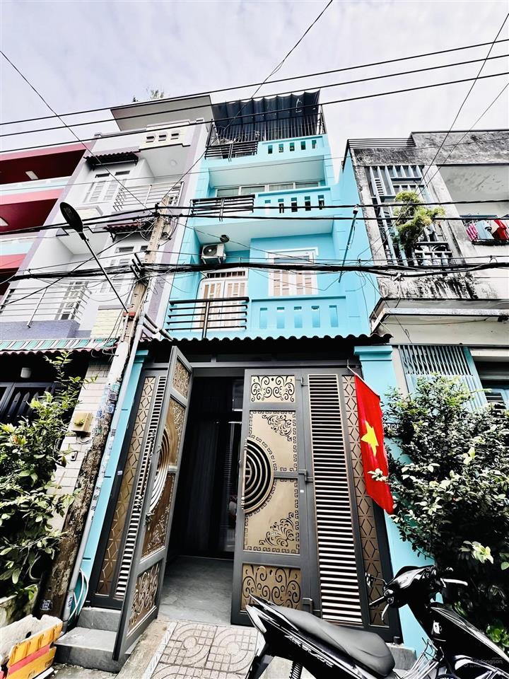 [bhha  bình tân]  100m2 4 tầng btct  2 mặt tiền hẻm, , có ô chờ thang máy  chỉ 9 tỏi 7 tl!