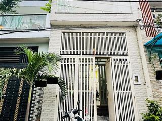 Bhh  bình tân  72m² 4 tầng btct, 2 mặt hẻm 6m ô tô thông  chỉ 8 tỷ 2 tl