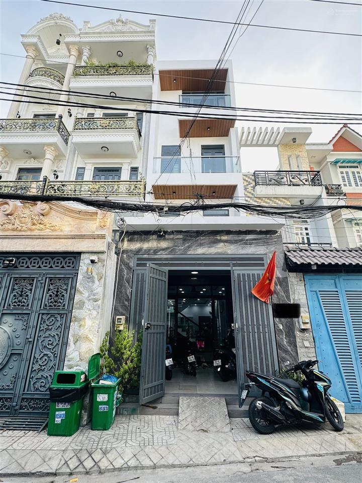 Btđ  bình tân, hương lộ 2, 78m2, nhà 4 tầng  hẻm 6m xe hơi ngủ nhà  chỉ 8 tỷ 5 tl