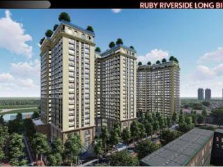 Săn ngay 1pn ruby riverside mặt đường nguyễn lam 45m² giá 5,1 tỷ nhận nhà quý iv/2026