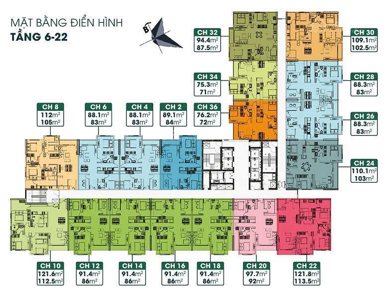 Gia đình cần bán căn 83m2 giá 6.5x tỷ  đầy đủ đồ view sang vinhomes riverside 0588 090 ***