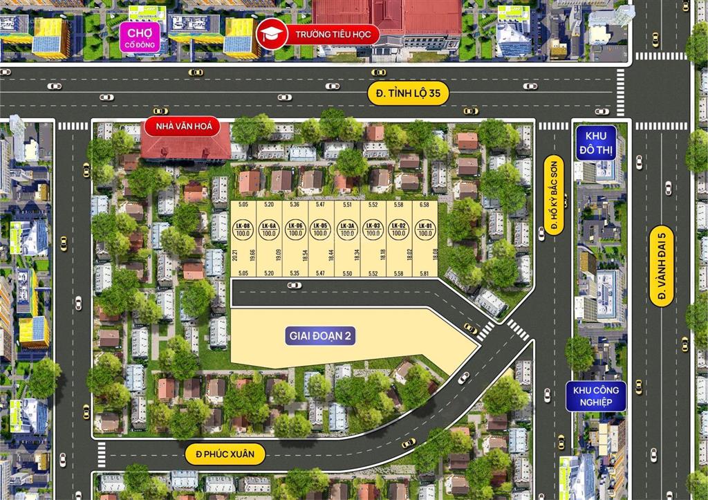 Chính chủ bán lô đất 100m2 sẵn sổ tại khu nghỉ dưỡng cánh diều sóc sơn
