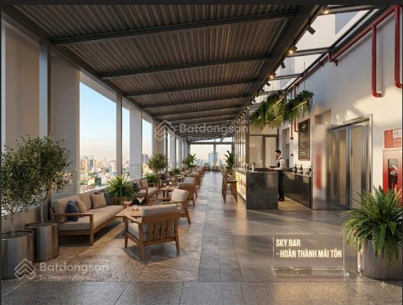 Cho thuê mặt bằng skybar diện tích 700m2 tại tầng thượng gems empire tower 201 trường chinh