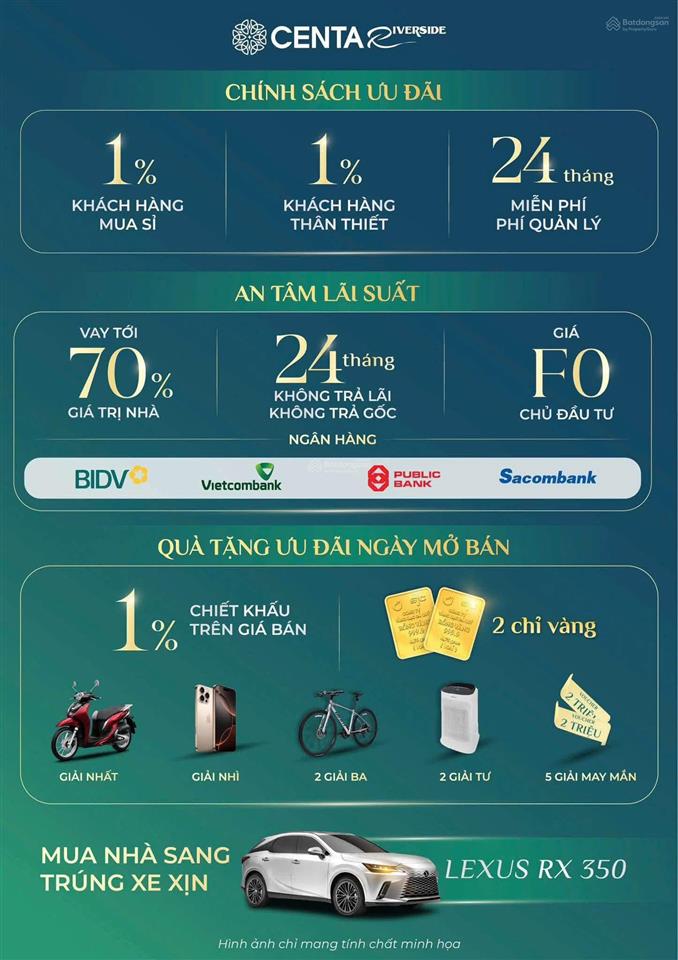 Biệt thự song lập view sông centa riverside 225m giá tốt thị trường