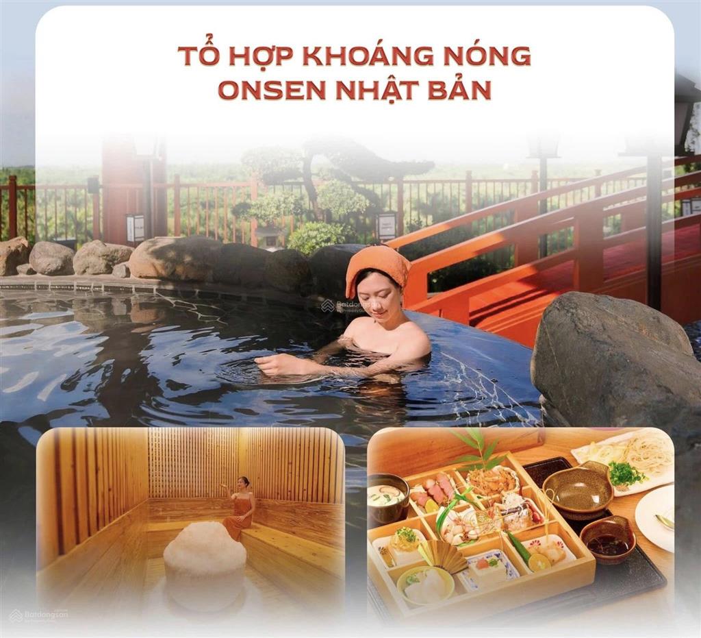 Căn hộ khoán nóng onsen đầu tiên tại eco retreat  nhận booking sớm ưu tiên chọn căn 50tr/bk