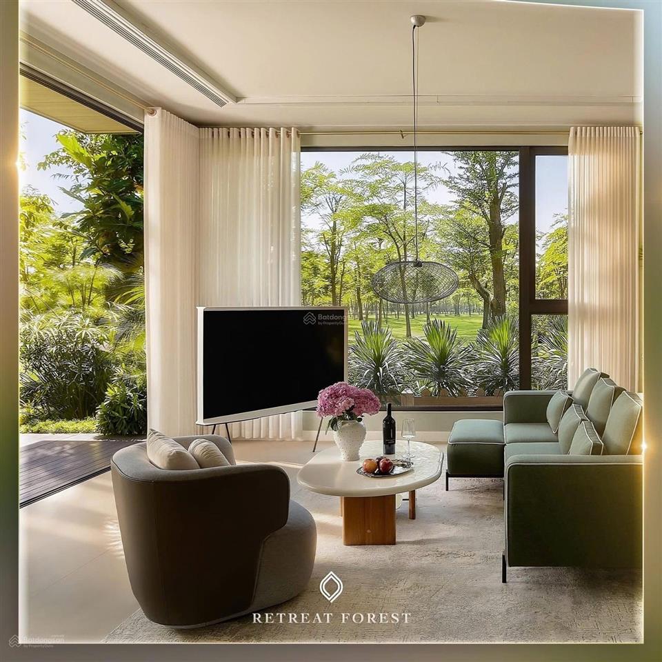 Hàng trực tiếp chủ đầu tư biệt thự rừng retreat foresttúi rừng trị liệu đầu tiên tại vn, ck 11%