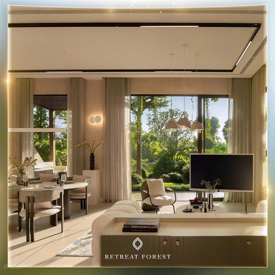 Hàng trực tiếp chủ đầu tư biệt thự rừng retreat foresttúi rừng trị liệu đầu tiên tại vn, ck 11%