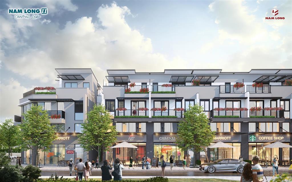 Shophouse nam long 2 view trường học gía chỉ từ 7,3 tỷ, miễn lãi 24th!
