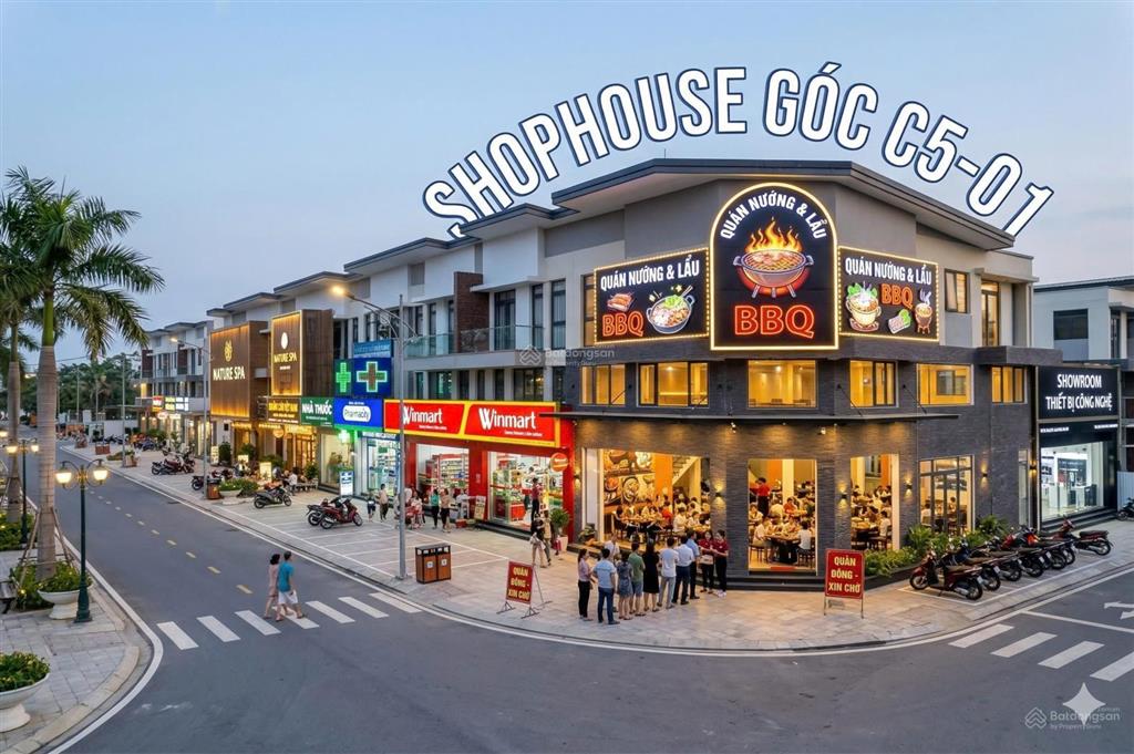 Thanh toán 2,43 tỷ sở hữu shophouse nam long ii central lake