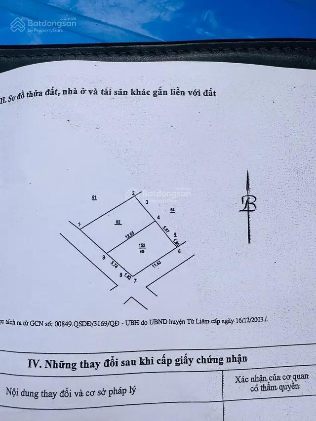 Liên mạc  giáp thuỵ phương, c4, lô góc ô tô tránh, dt 90m², phù hợp xây ccmn, giá đầu tư chỉ 10 tỷ