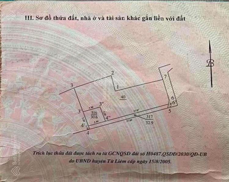 Hot! nhà cổ nhuế 30m2x2t, giá chỉ 4,25 tỷ