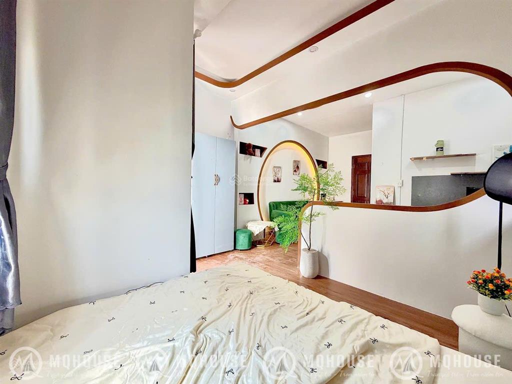 Cho thuê căn hộ mới studio bancol gần công viên gia định/ sân bay mới xây giá siêu tốt tân bình