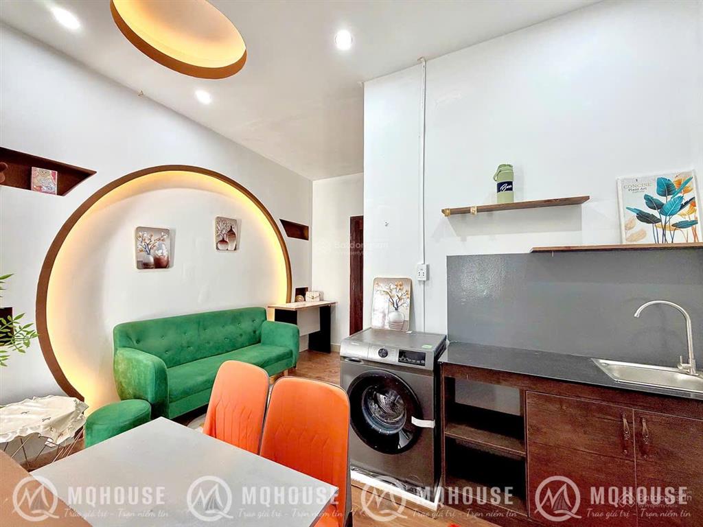 Cho thuê căn hộ mới studio bancol gần công viên gia định/ sân bay mới xây giá siêu tốt tân bình