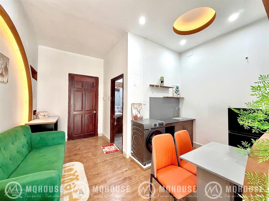 Cho thuê căn hộ mới studio bancol gần công viên gia định/ sân bay mới xây giá siêu tốt tân bình