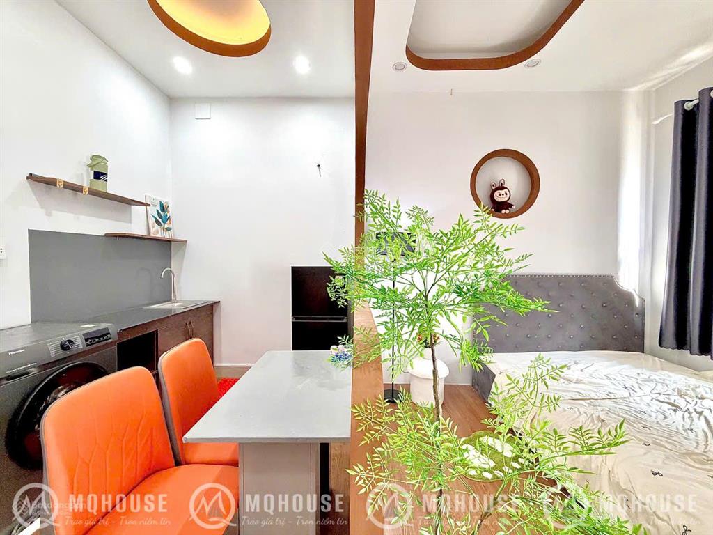Cho thuê căn hộ mới studio bancol gần công viên gia định/ sân bay mới xây giá siêu tốt tân bình