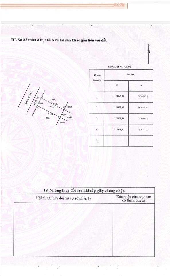 Bán nền the sol city đường d5 lg 13m  đông đúc, diện tích 5x15, hướng tây bắc, sẵn sổ 2tỷ3 tl