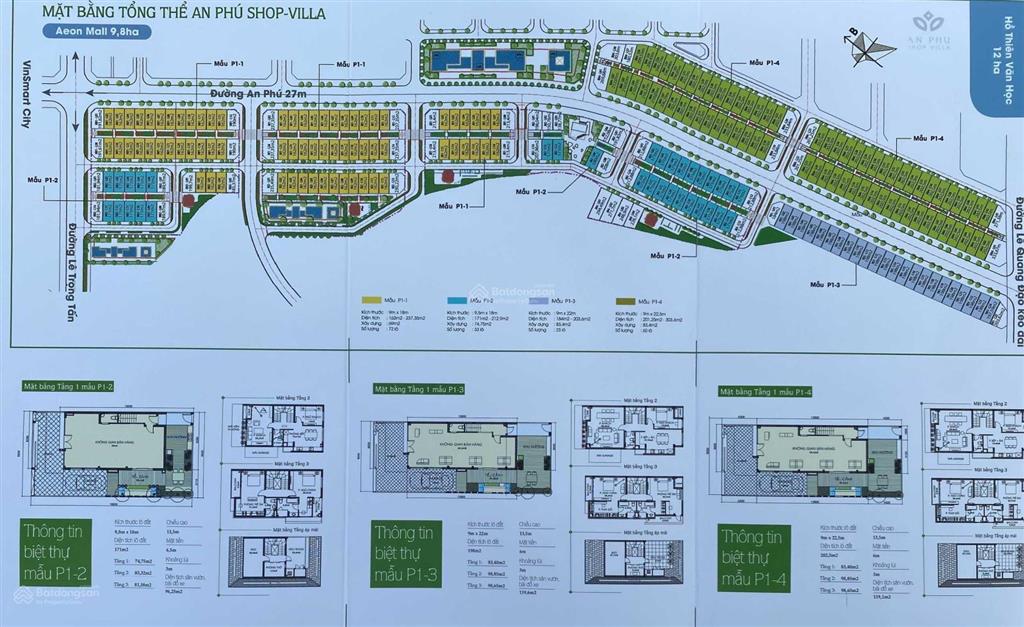 Chính chủ cần bán gấp tháng 10 căn d4  17 mặt đường an phú 27m, diện tích 202m2 giá tốt