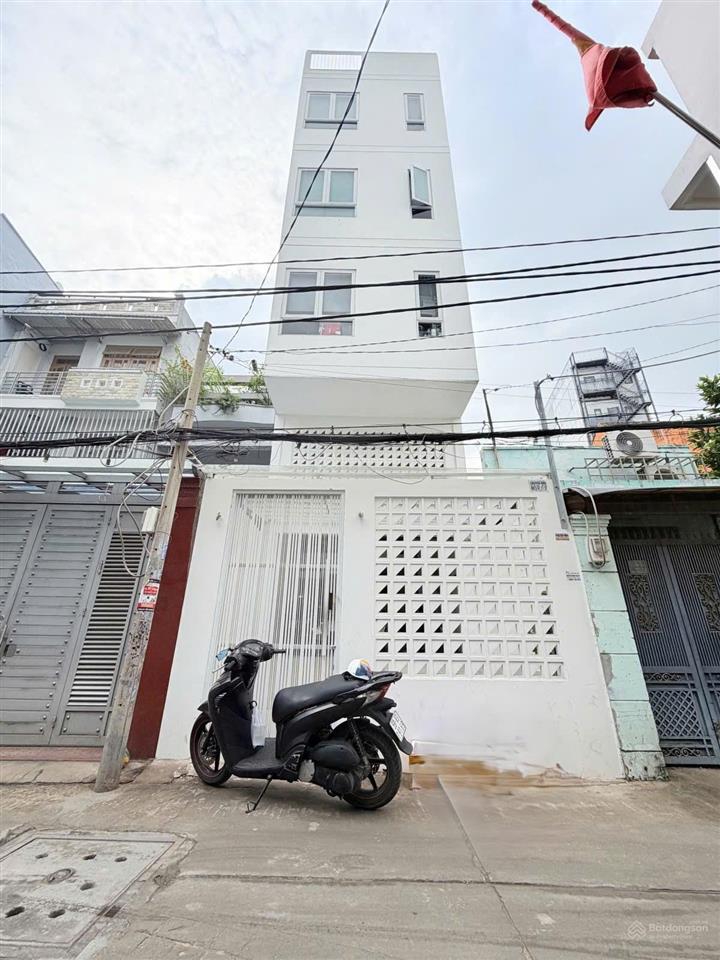 Nhà đẹp hẻm xe hơi dòng tiền khủng gần c. viên tầm vu 5 tầng 4,5x19 chỉ 15,5 tỷ.