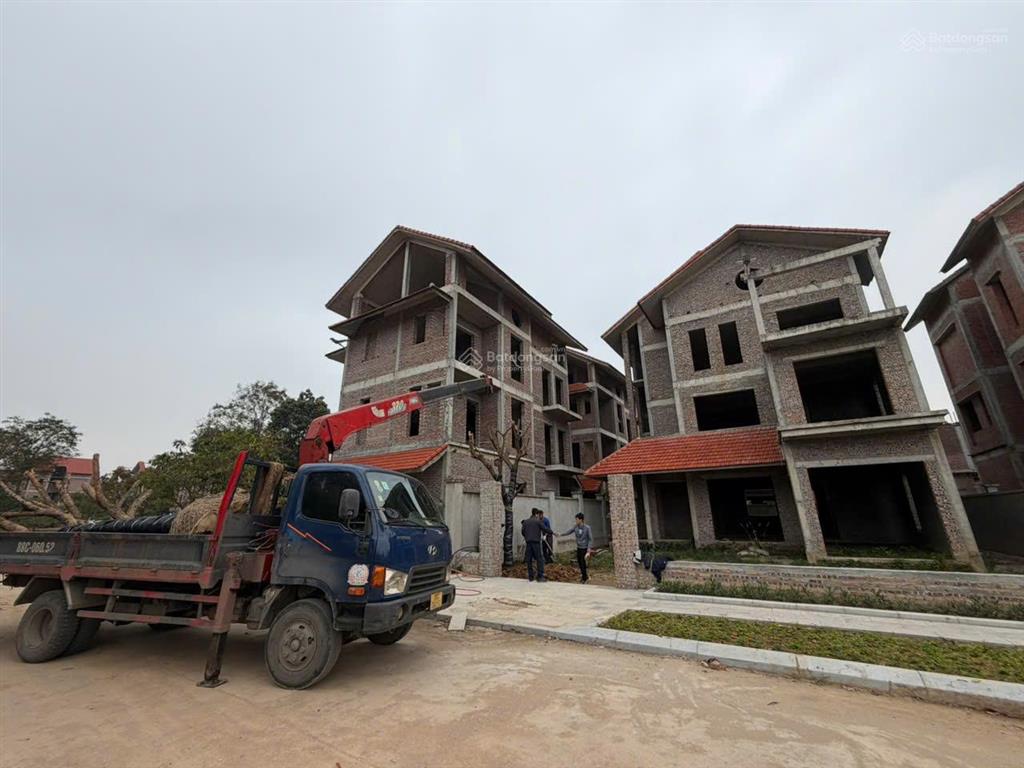 5xtr/m2 bt mặt sông view công viên vinaconex 2 kđt quang minh, mê linh, hà nội 0815 143 ***