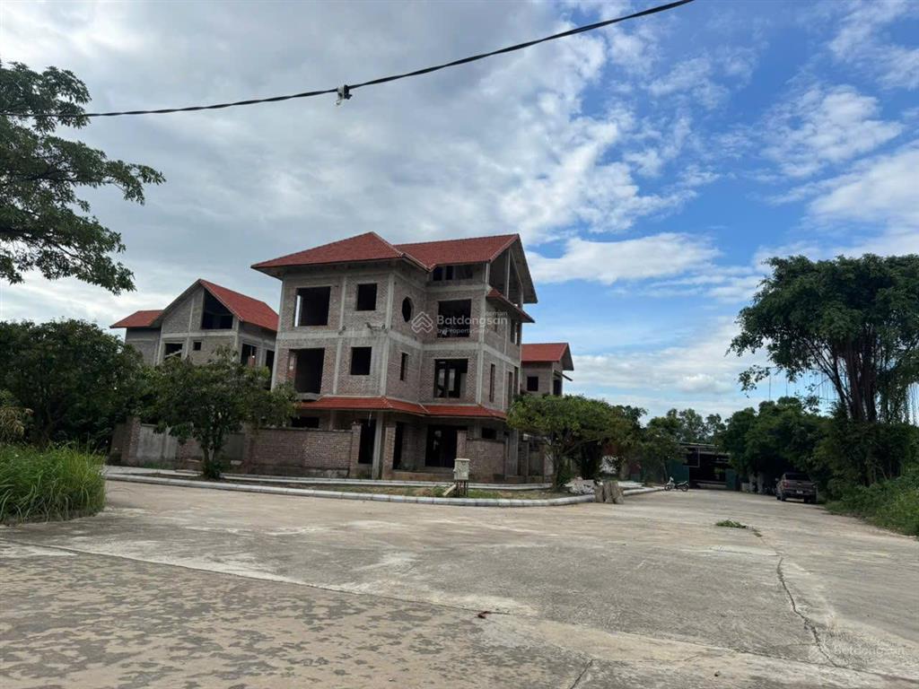 4xtr/m2 bt mặt sông view công viên vinaconex 2 kđt quang minh, mê linh, hà nội 0815 143 ***