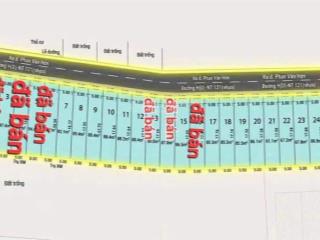 Chính chủ bán 5 lô đất liền kề, xtt22 xã bà điểm hóc môn công chứng ngay