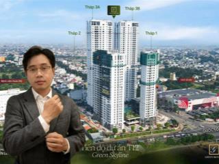 Mở bán cc green skyline đã xây xong  cđt tbs land  nhận chọn căn theo yêu cầu, ck lên tới 18%