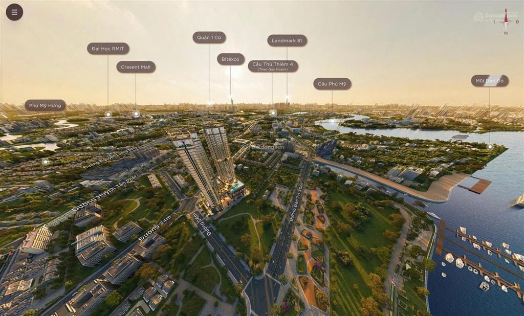 Bán căn 1pn+ vlasta premier đào trí q.7  58m², full nội thất dính tường, kính fuleight