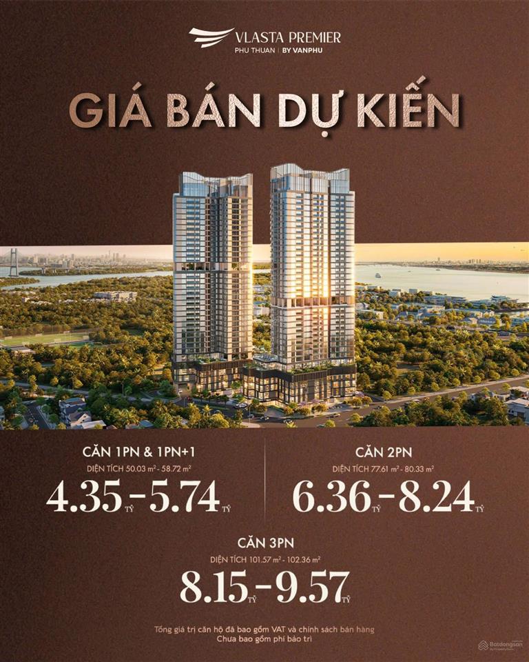 Bán căn 1pn+ vlasta premier đào trí q.7  58m², full nội thất dính tường, kính fuleight